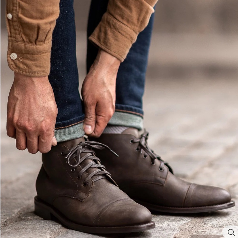 Men's Thursday Cadet boots 10.5 in tobacco